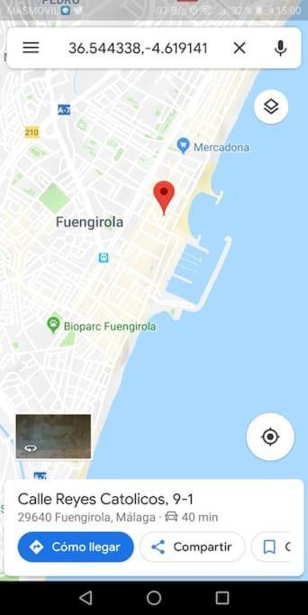 Estudio En Playa De Fuengirola Wifi Экстерьер фото